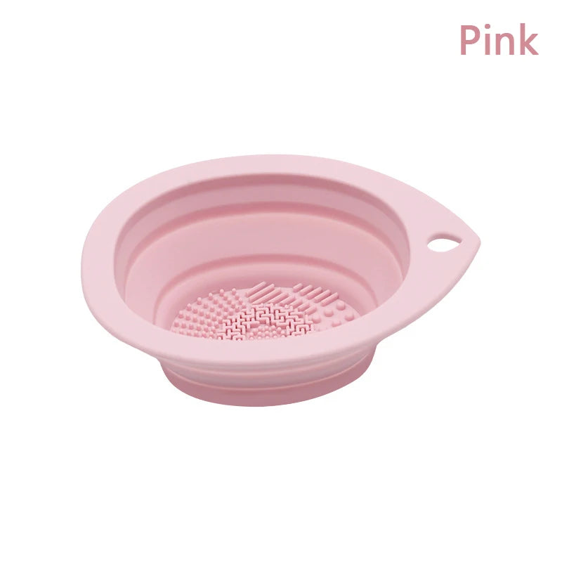 Silicone Makeup Brush Cleaner Folding